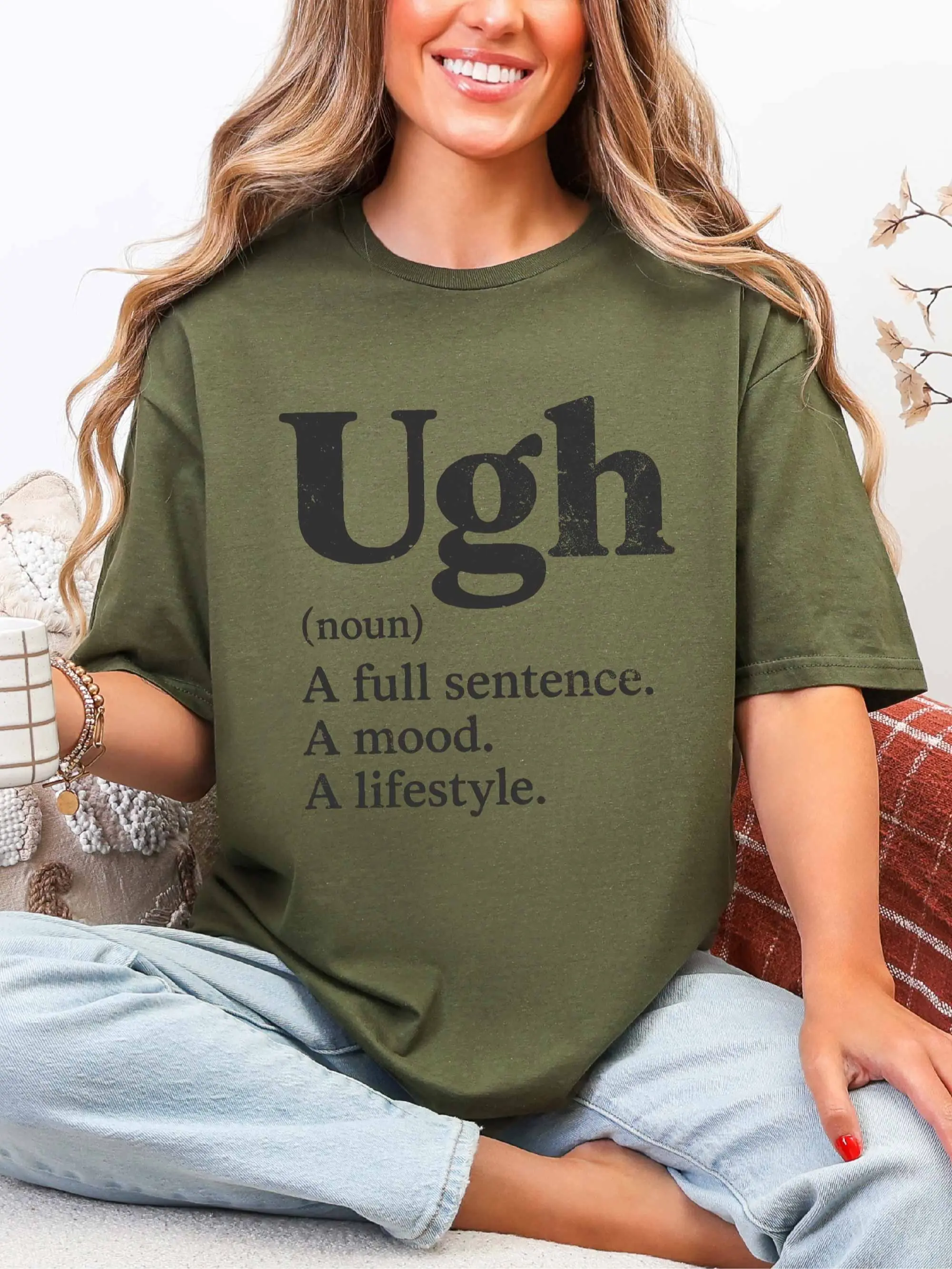 Ugh ~ Unisex Short Sleeve T-Shirt Gildan Softstyle Printed in the USA