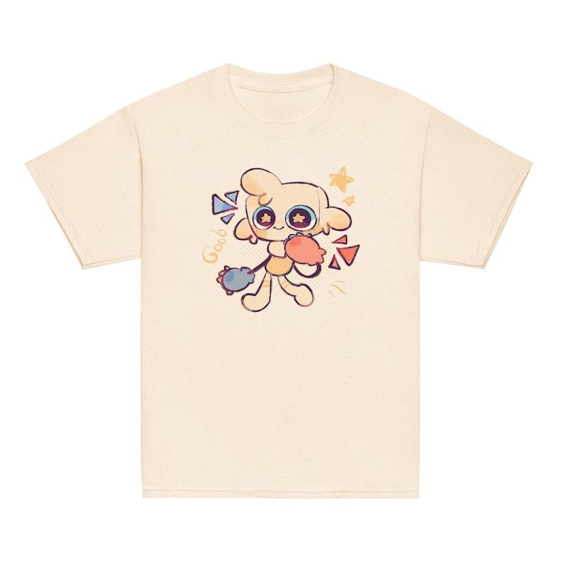 [Sale Up To 50%] Roblox Dandys World Character Goob Unisex 100% Cotton T-Shirt, Video Gamer Boys Girls Birthday Gift Present