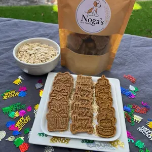 Happy Barkday- Birthday Themed Organic Homemade Dog Treats