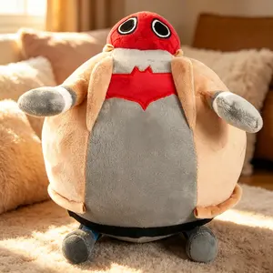 Fat Jason Todd Plush 20cm, Soft Chubby Hero Stuffed Doll, Stress Relief Toy, Cute Collectible Gift for Kids & Adults