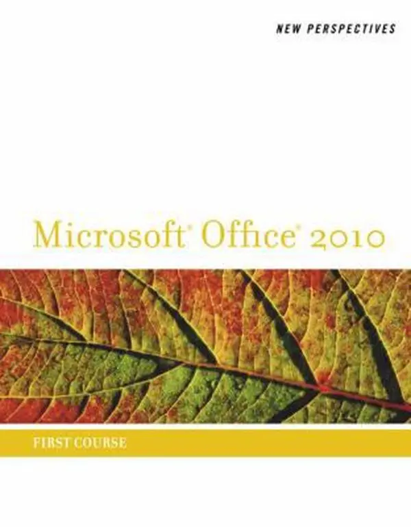 USED-New Perspectives on Microsoft Office 2010: First Course by Ann Shaffer (Unknown)