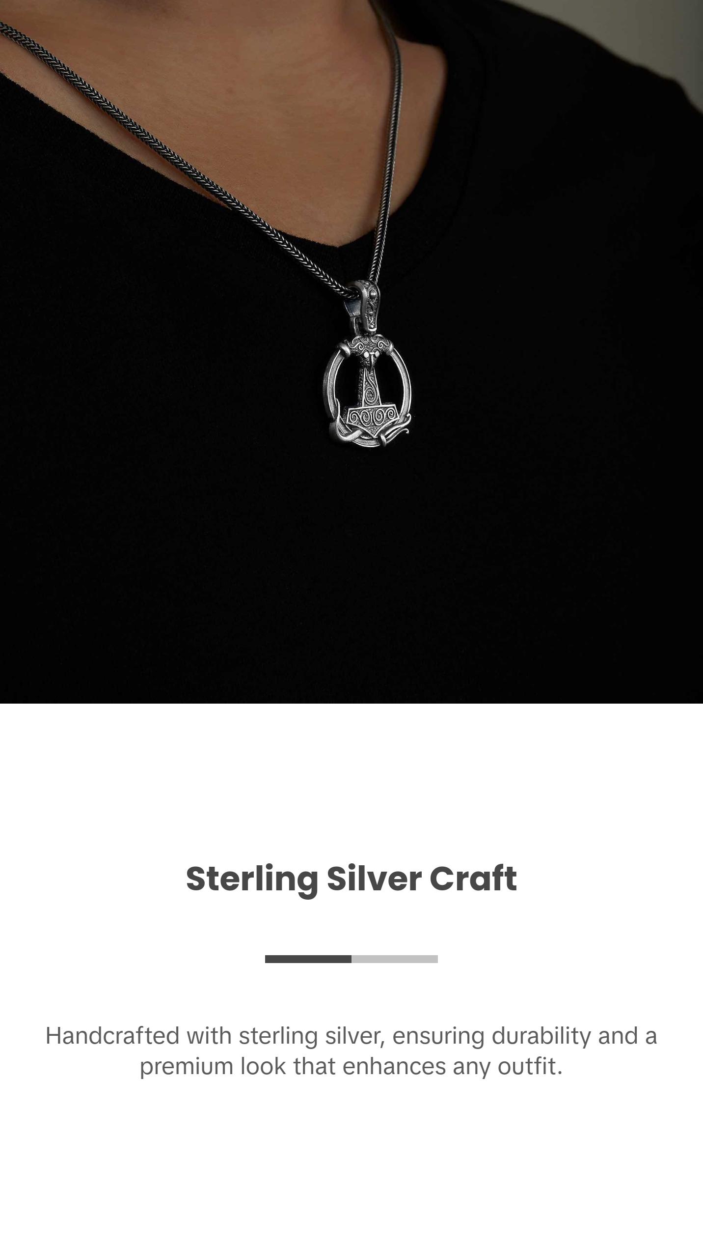 Mjolnir The Thor Hammer Necklace