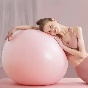 Yoga Ball Exercise Ball Thickened Explosion-proof Pregnancy Midwife Child Sensory Integration Training Fitness Balance Ball Trideer Pregnancy Birthing Ball Thick Yoga Ball for Maternity, Labor, Exercise, Physio, Recovery Non-Slip Stability