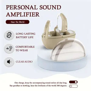 Lightweight Voice Amplifier – Perfect for Seniors, Rechargeable Abs Material, 4 Volume Levels, Easy Operation, Comfortable Wear for Adults