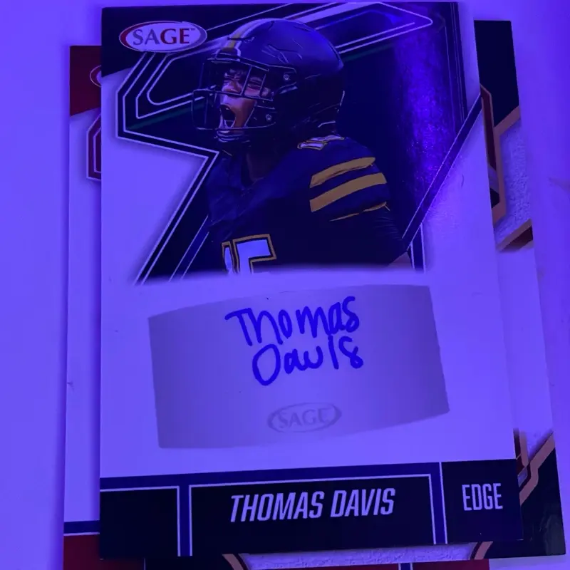 AutoGraphed Card