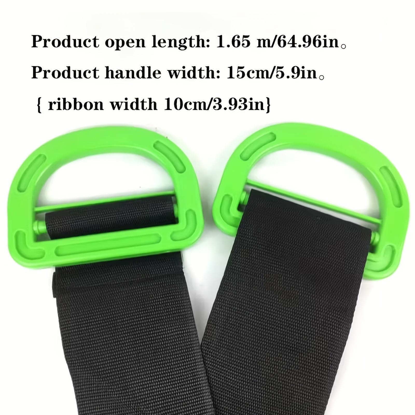 600LB Heavy-Duty Adjustable Moving Straps for Furniture & Mattress - Ergonomic Lift System for DIY & Relocations - Save Your Back, Easy Apartment Move, 2-Person Safe Lift, Furniture Mover Tool