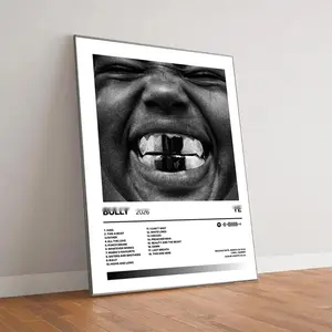 KanY "BULL" poster - clean album poster