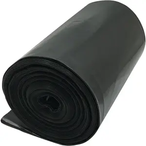 CB3250 Boxed Heavy Duty Contractor Clean Bags, 32" x 50" x 3 mil, 32x50x3 Inch (Pack of 20), 20 Bags, Black