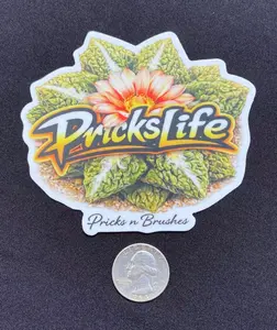 Pricks Life Flowering Godzilla Vinyl Decorative Sticker, Creative DIY Scrapbooking & Stamping Stickers, Decorative Sticker Stickers