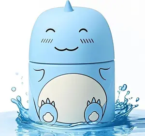 Cute Dinosaur-Shaped Toilet Bowl Cleaner Bottle, Bathroom Toilet Tank Cleaner2025 Upgraded Magic Toilets Cleaning Bottle,One bottles can be used for 3 months (1, Blue-Ocean Flavor)