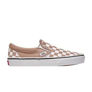 Vans Classic Slip-On 'Checkerboard - Warm Taupe Brown'