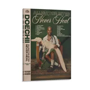 Doechii Poster Canvas Wall Art Posters For Room Aesthetic And Decor Canvas Poster Bedroom Decor Sports Landscape Office Room Decor Gift Frames Ornaments