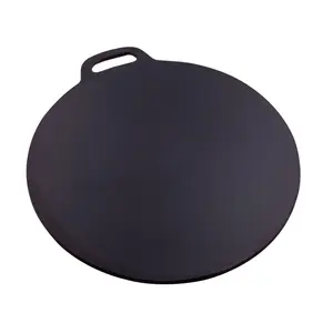 Victoria Seasoned Cast Iron 15" Tawa Budare Comal