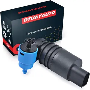Windshield Washer Pump For Jeep, Dodge, Chrysler, Volkswagen, Audi, BMW, Chevrolet, Ford-Factory OE Style With Grommet