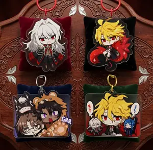 Limbus Company  Canto Acrylic Keychain Charm - Don Sancho Heathcliff Gregor Fan Merch, Cute, Durable, And Perfect For Bags, Keys, Or Gifts. Great For Daily Use Or As Thoughtful Little Gifts For Your Friends And Yourself.