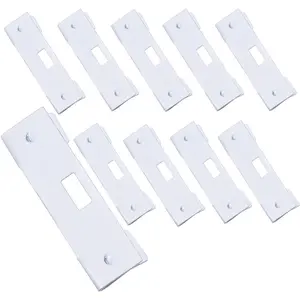 Vertical Blind Repair Vane Savers 12pcs Blind Repair Clip Vertical Blind Repair Tabs, Window Blinds Replacement
