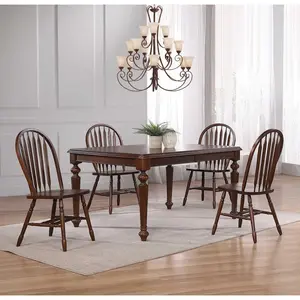 Sunset Trading Andrews 5 Piece 76" Rectangular Extendable Dining Set