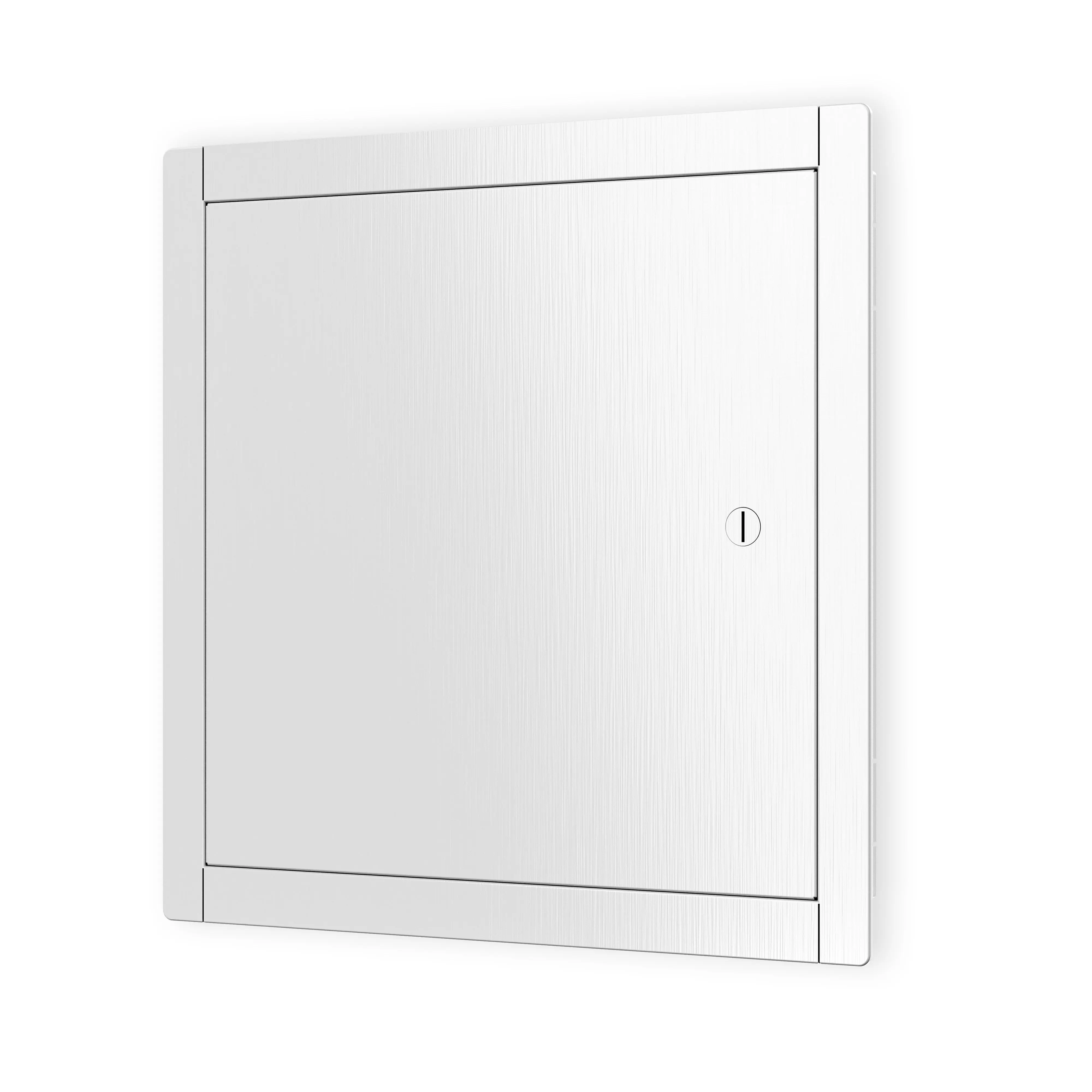 20" x 20" White Powder-Coated Steel Metal Access Panel: Sleek Flush Mount for Drywall
