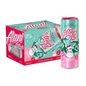 Alani Nu Energy Drink Winter Wonderland 12 Drinks 12 Fl Oz Each Gluten Free Sugar Free Vegan Kosher Beverage Sport