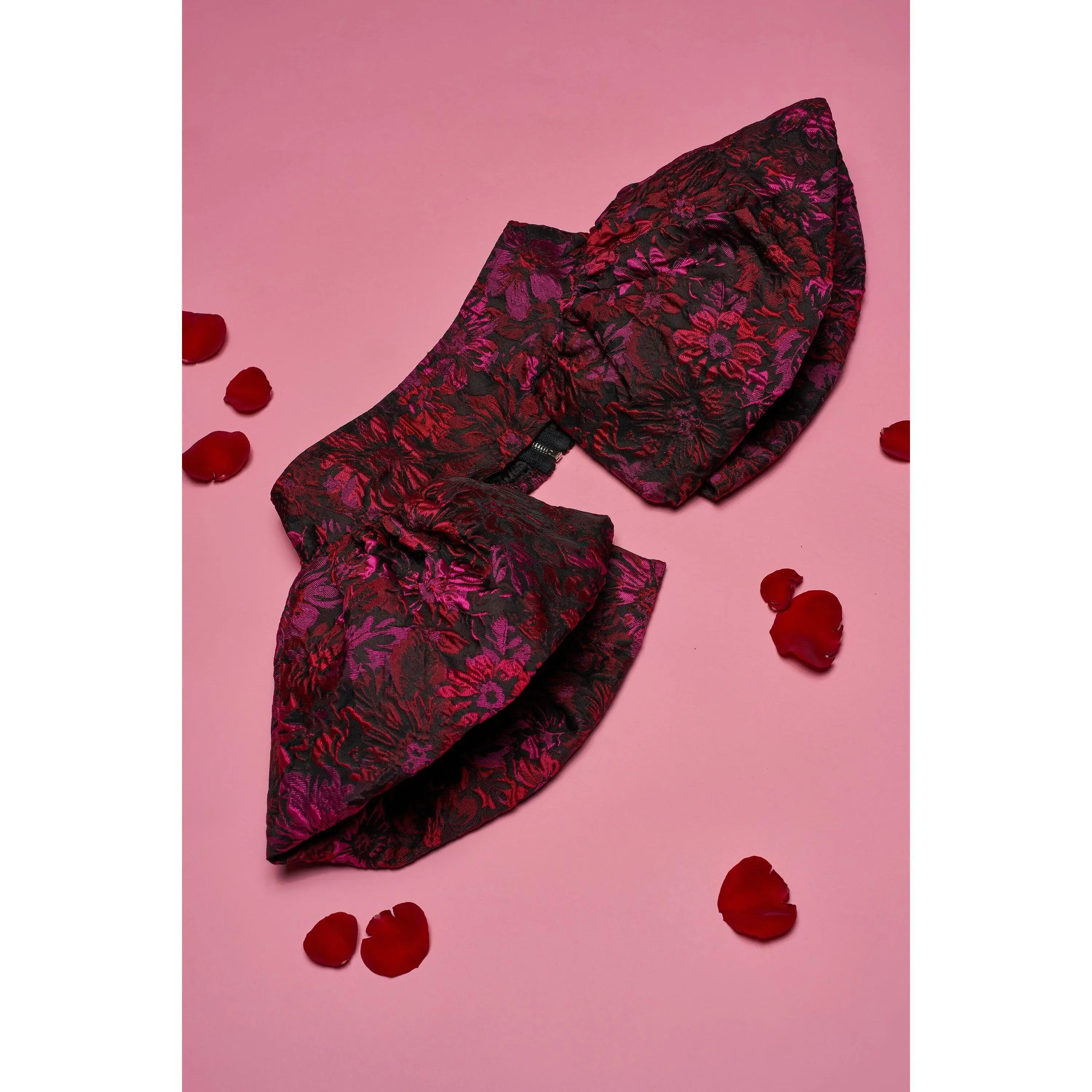 NIGHTLY FLORAL PEPLUM BELT
