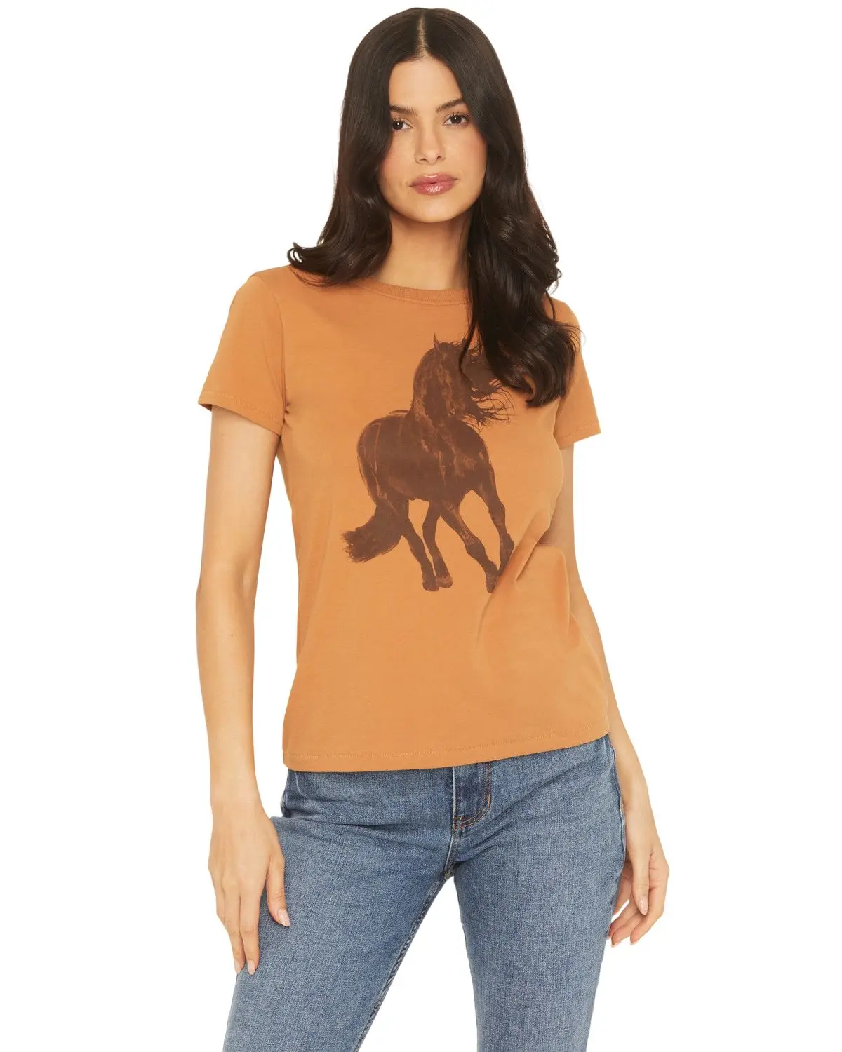 Shyanne Women's Women'S Stallion Short Sleeve Graphic Tee - Swsp24k15-Pec