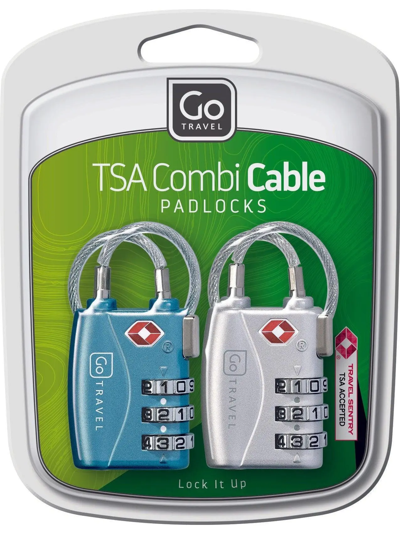 Go Travel TSA Combi Cable Padlocks