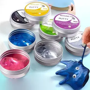 Creative Magnetic Clay Fidget Toy Stress Relief, Magic Magnetic Innovative Putty, New Unique Magnet Mud Colorful Technology, Stress Relief Fidgeting, Stress Relief Gadgets