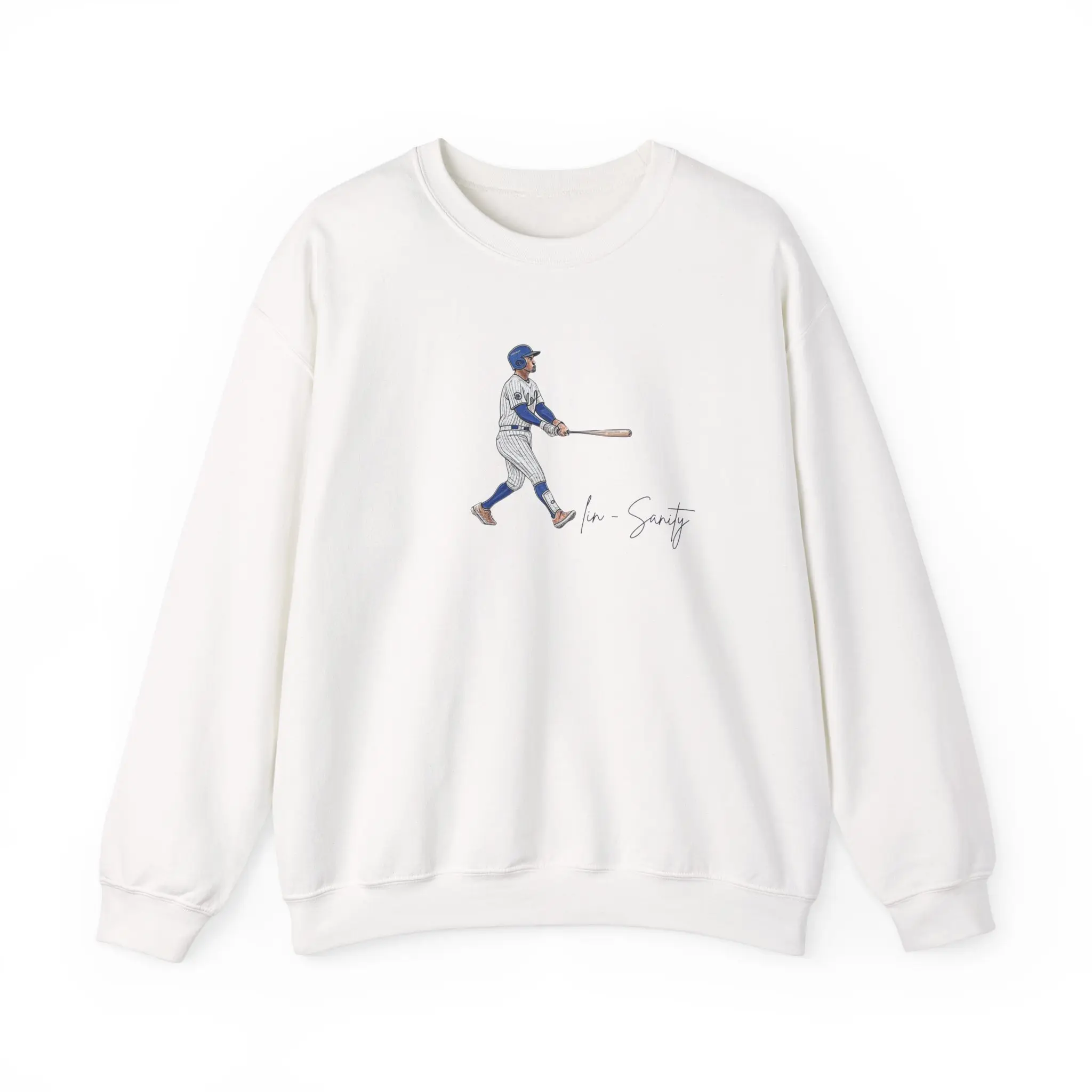 Lin - Sanity, Francisco Lindor Baseball Heavy Blend Sweatshirt, Cozy Sports Apparel, Perfect Gift for Mets Lovers, Casual Fashion, Francisco Lindor