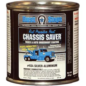 212 MAIN Corrosionstop Single-Component Silver Aluminum Paint - 0.5 pt Aluminum Base Corrosion-Resistant Coat (UCP934-16)