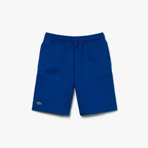 Lacoste Fleece Shorts In Royal Blue