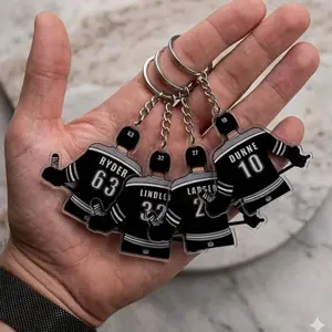 4 Ops (NOT COMBO 4) Off Campus Garrett Graham Keychains, Dean Di Laurentis, John Tucker, John Logan Charm