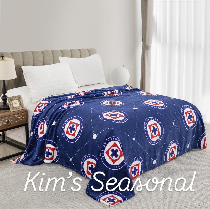 Cruz Azul Super Plush Ribbon Packing 1 Ply Blanket - Soft and Cozy
