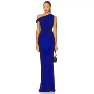 Amanda Uprichard Modesto Maxi Dress in Ultramarine