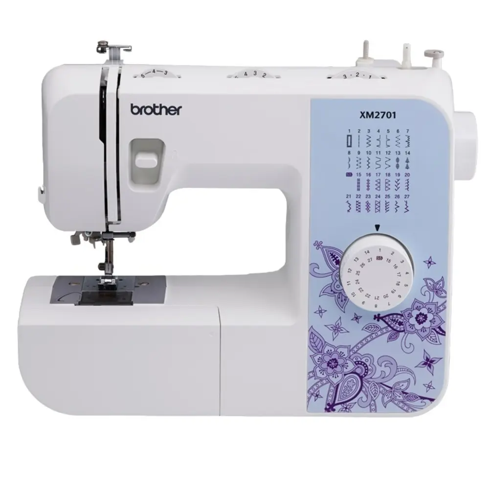 Brother XM2701 27-Stitch Sewing Machine with Built-In Needle Threader Bundle