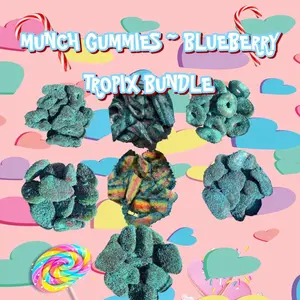 Munch Gummies ~ Blueberry TROPIX Bundle