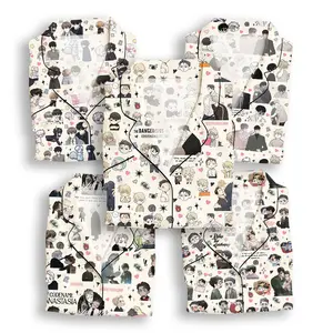 Manhwa Novel Comic Pajamas, Payback, Define the Relationship, Codename, Beom Gunwoo, Custom Manhwa BL Pjms Cotton Comfortable Fabric Gift For Fan