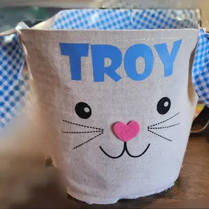 Personalized Easter Gift Bag with Name