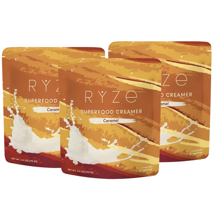 RYZE Caramel Creamer 3-Pack Add-on (SPECIAL PRICING) RYZE Caramel Creamer 3-Pack Add-on (SPECIAL PRICING)
