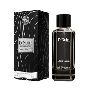 Louis Cardin D'Noire Eau De Parfum 100ml - Woody, Sexy, and Seductive perfume for men. Men's Fragrance for Date Nights - Your Cologne for All Seasons - Long Lasting Arabian Perfume