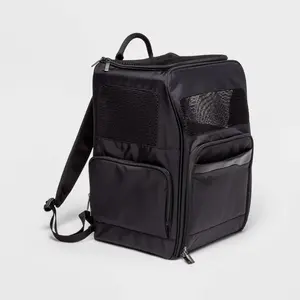 Signature Pet Dog Carrier Backpack Black - Open Story