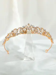 Women's Crystal Headpiece, Luxurious Rhinestone Bridal Crown, Perfect for Bridesmaids, Weddings, Graduations, Birthdays, Pageants