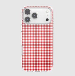 popsockets Red Gingham iPhone 17 Pro Max MagSafe Case