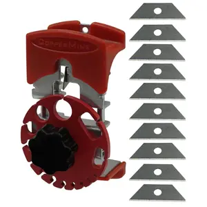 Handheld Manual Wire Stripping Machine – Compact & Portable, Includes 10 Blades for CT-102 Mode