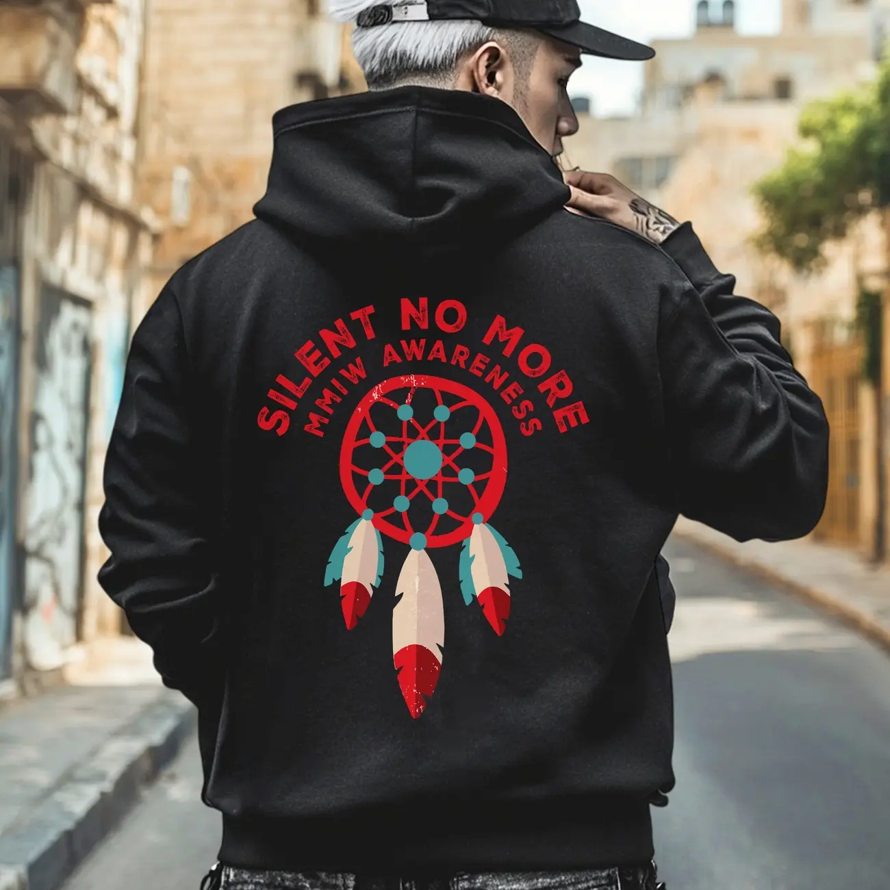 Support Awareness with 'Missing & Murdered Indigenous Women' T-Shirt/Sweatshirt/Hoodies Fabric - Uniex Graphic Tee