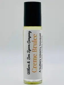 Creme Brulee Roll on Body Oil in 10 ml Glass bottle