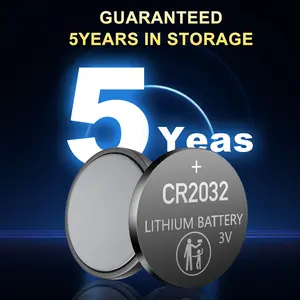 48-Pack CR2032 Lithium Coin Cell Battery, 3 Volt, Long Lasting Power, Mercury-Free  for Key Fobs, Smart Sensors, Scales, Candles
