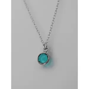 December Birthstone Necklace