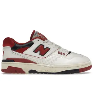 New Balance Men's 550 Aime Leon Dore White Red, from StockX