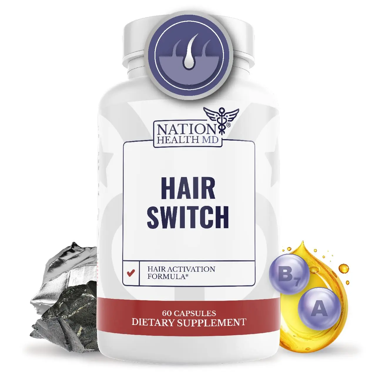 Hair Switch, a Leading Hair Thinning Supplement, Supports Fuller-Looking Hair and Helps Nourish Thinning Hair From Within