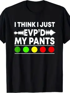 NEW LIMITED Hunter Paranormal EVP Spirit Hunt T-Shirt - Retro Paranormal Investigation Tee with EVP Recorder Design, Comfortable Breathable Cotton Shirt for hunting events & for &, Year-Round Casual Wear, Ideal Gift